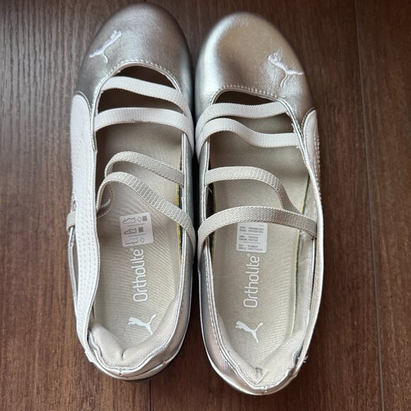 PUMA Speedcat Ballet Metallic Silver Women's - Picture 2 of 6